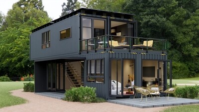 Detailed design of the container house BG62