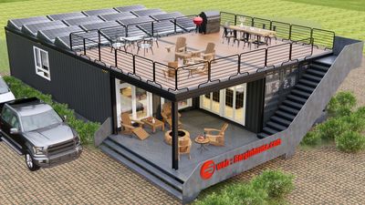 Detailed design of the container house BG65