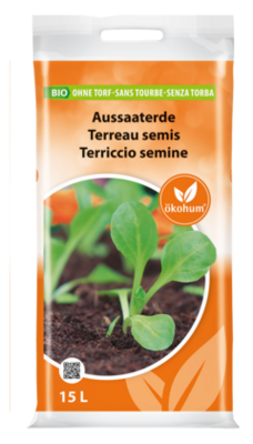 Aussaaterde Ökohum 15 L
