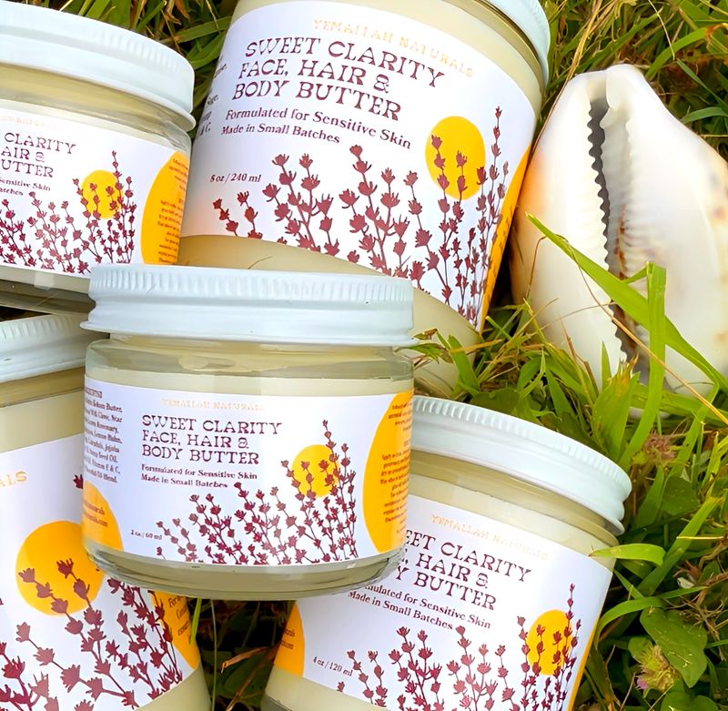 SWEET CLARITY HAIR, FACE, &amp; BODY BUTTER