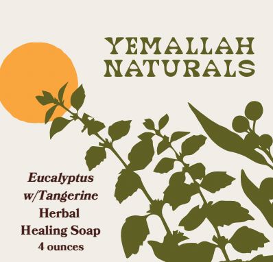 Eucalyptus Tangerine Herbal Healing Soap