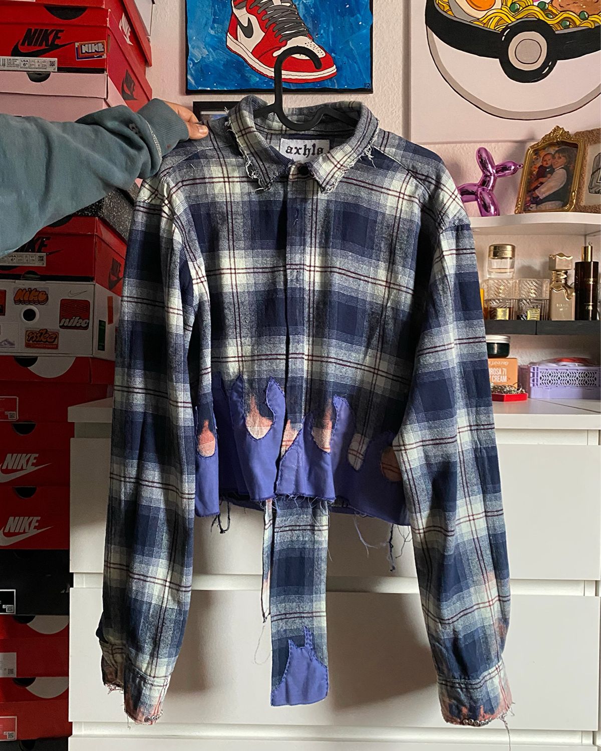 Purple Inferno flannel shirt