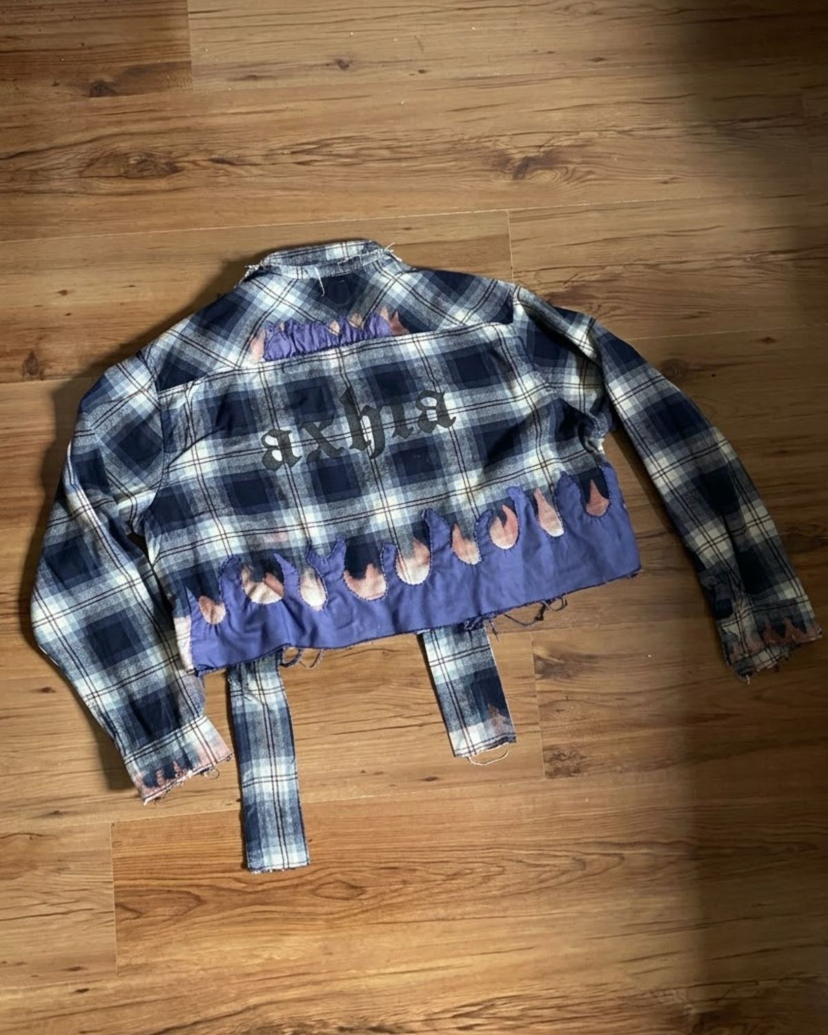 Purple Inferno flannel shirt