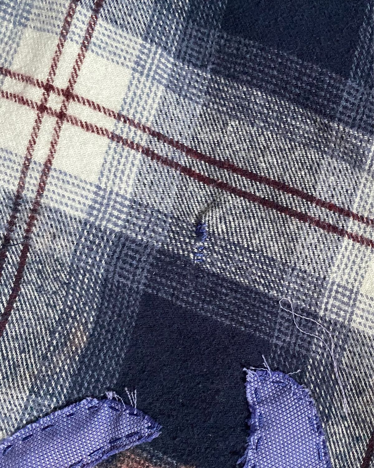 Purple Inferno flannel shirt