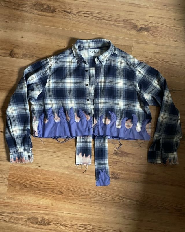Purple Inferno flannel shirt