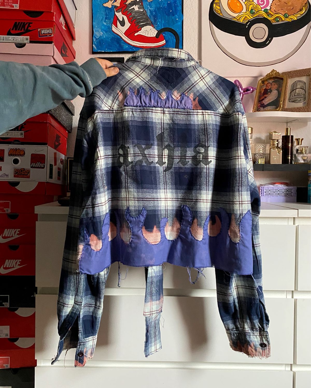 Purple Inferno flannel shirt