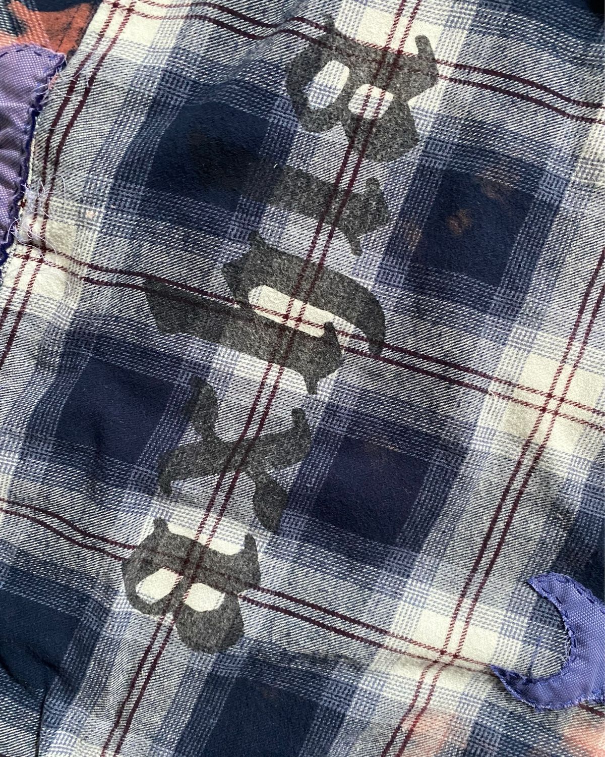Purple Inferno flannel shirt