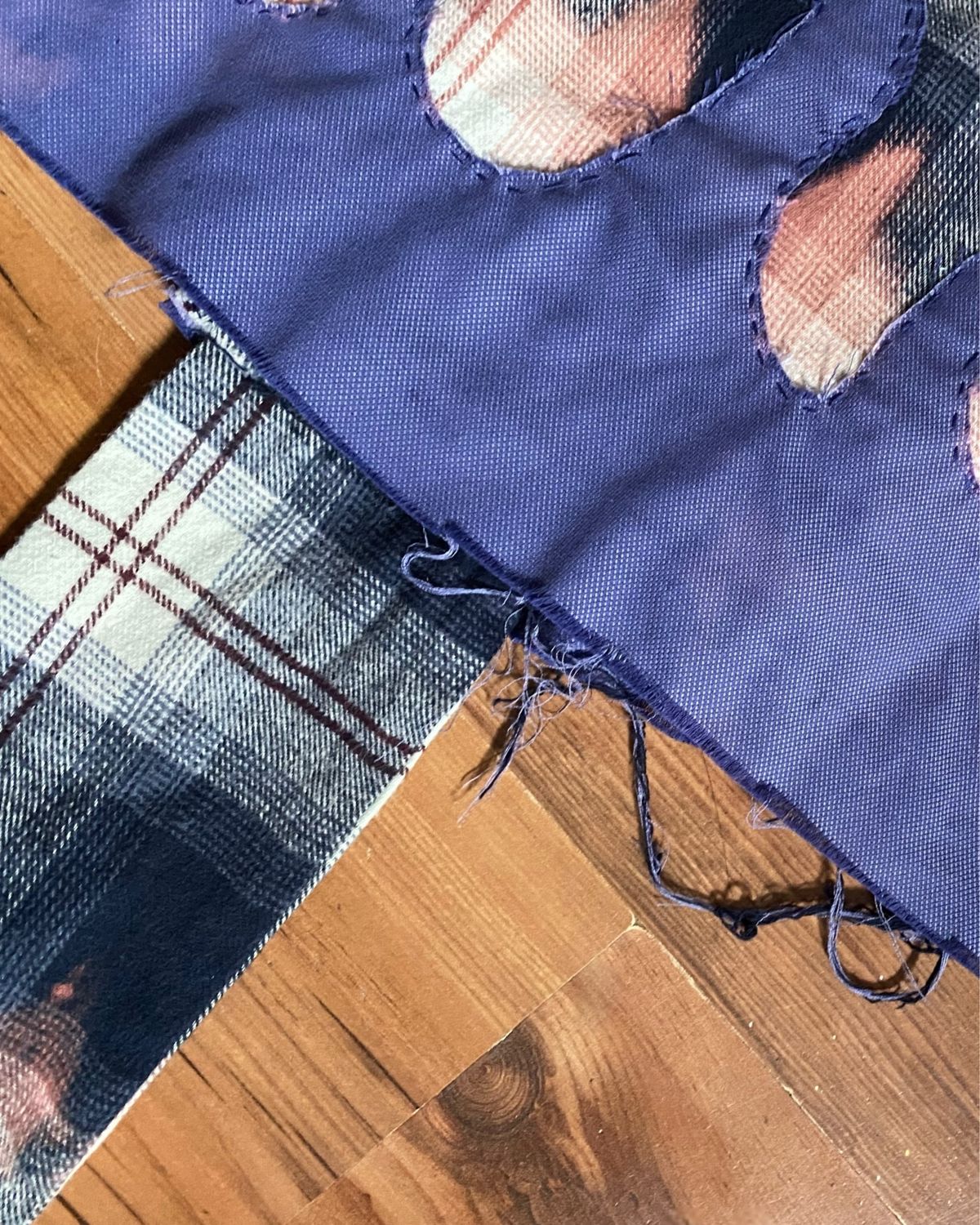 Purple Inferno flannel shirt