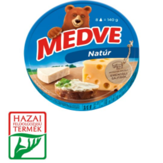 Medve Käsecreme 8 x 17,5 g (140 g)