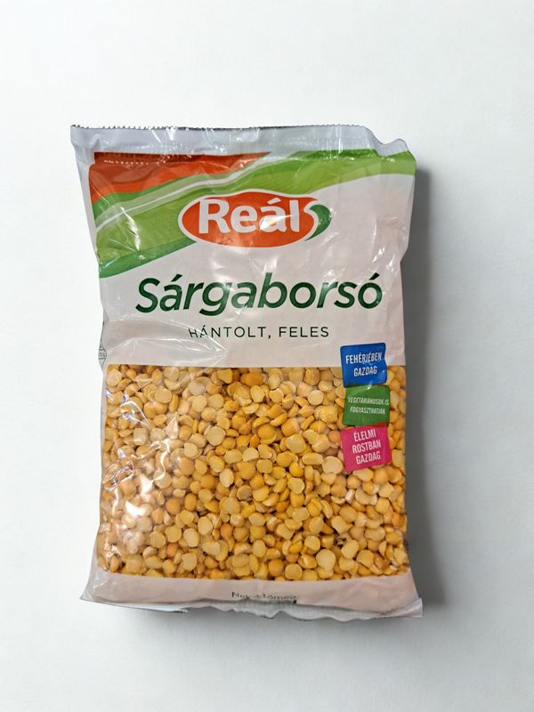 Real gelbe Erbsen 400g