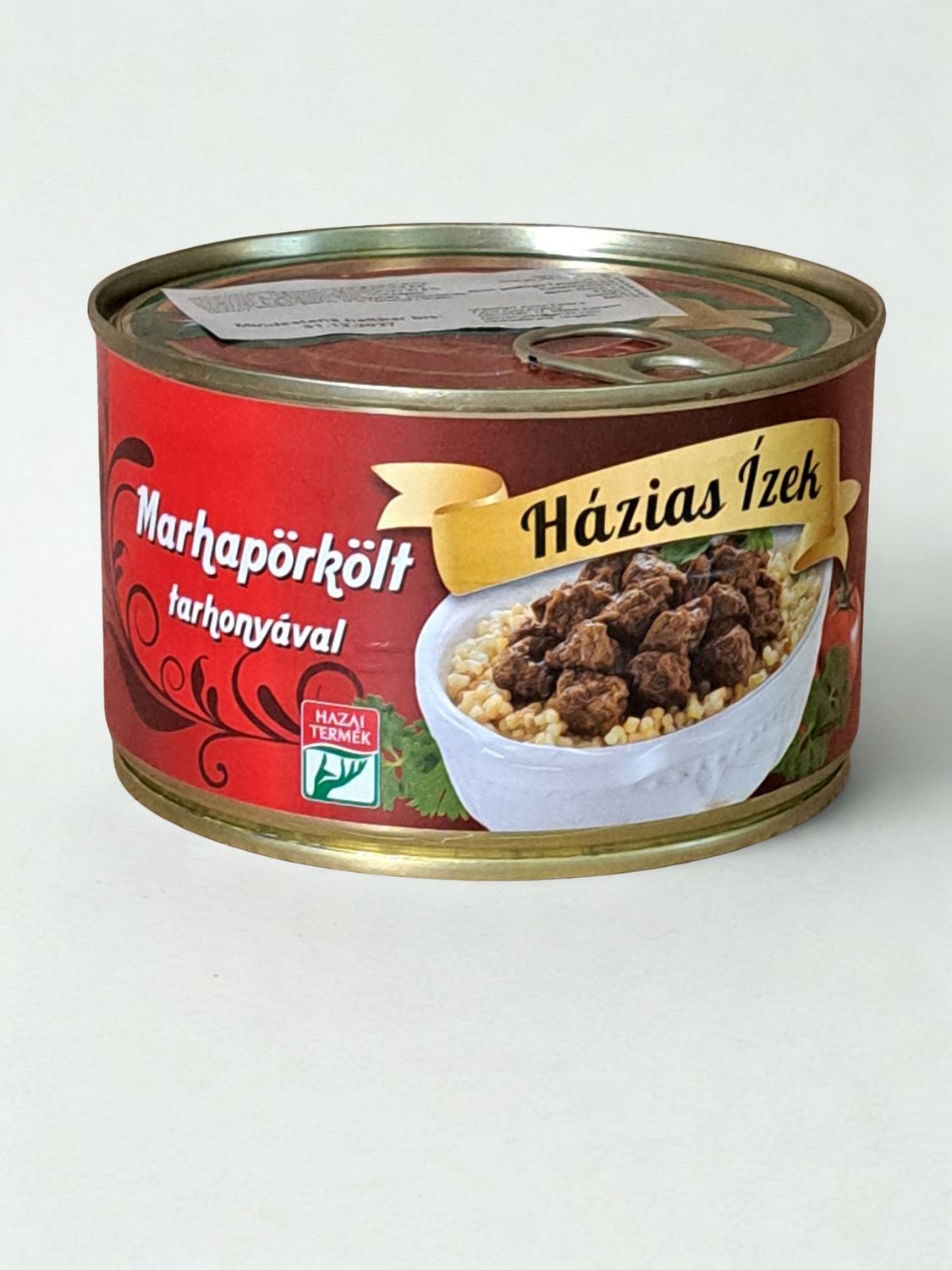 Házias Ízek Rindergulasch mit Eiergraupen