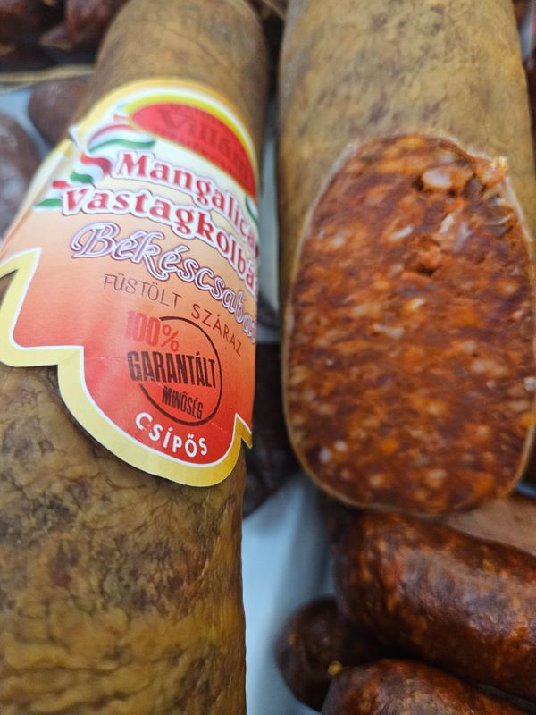 Villam Wollschwein Dickwurst scharf