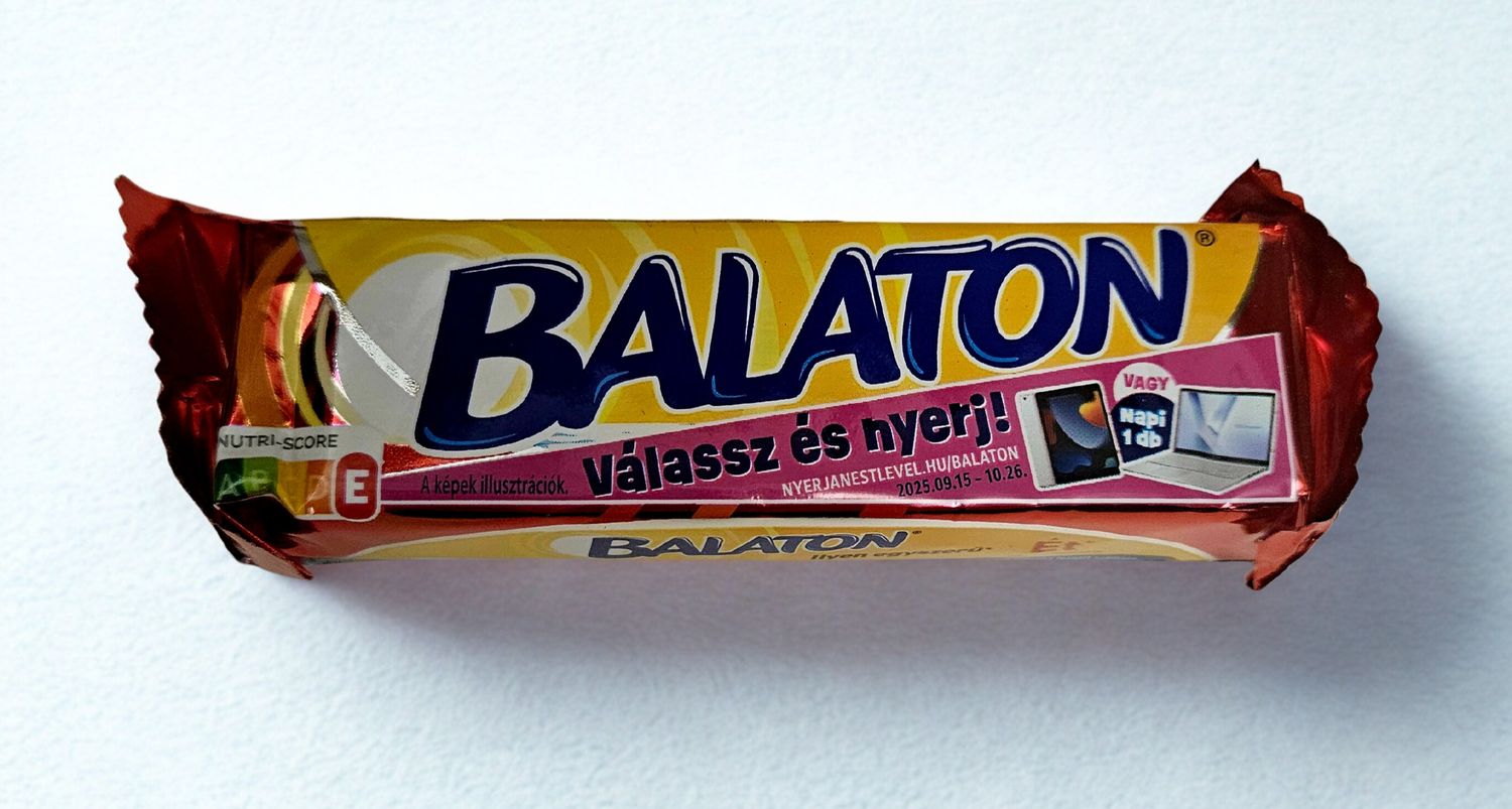 Balaton-Waffel Zartbitter 27g