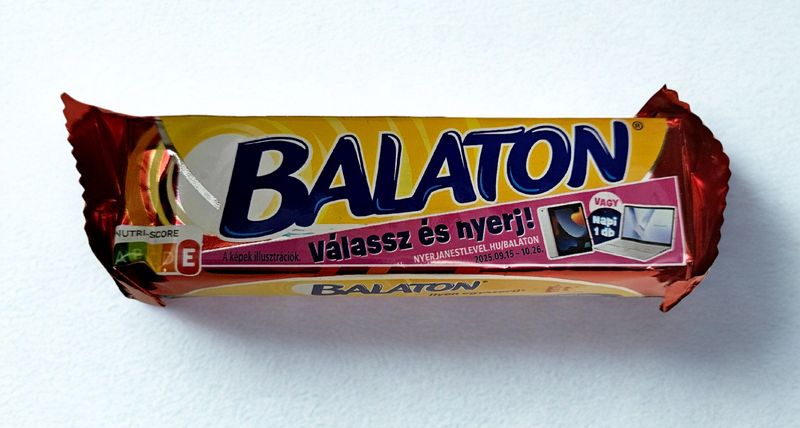 Balaton-Waffel Zartbitter 27g