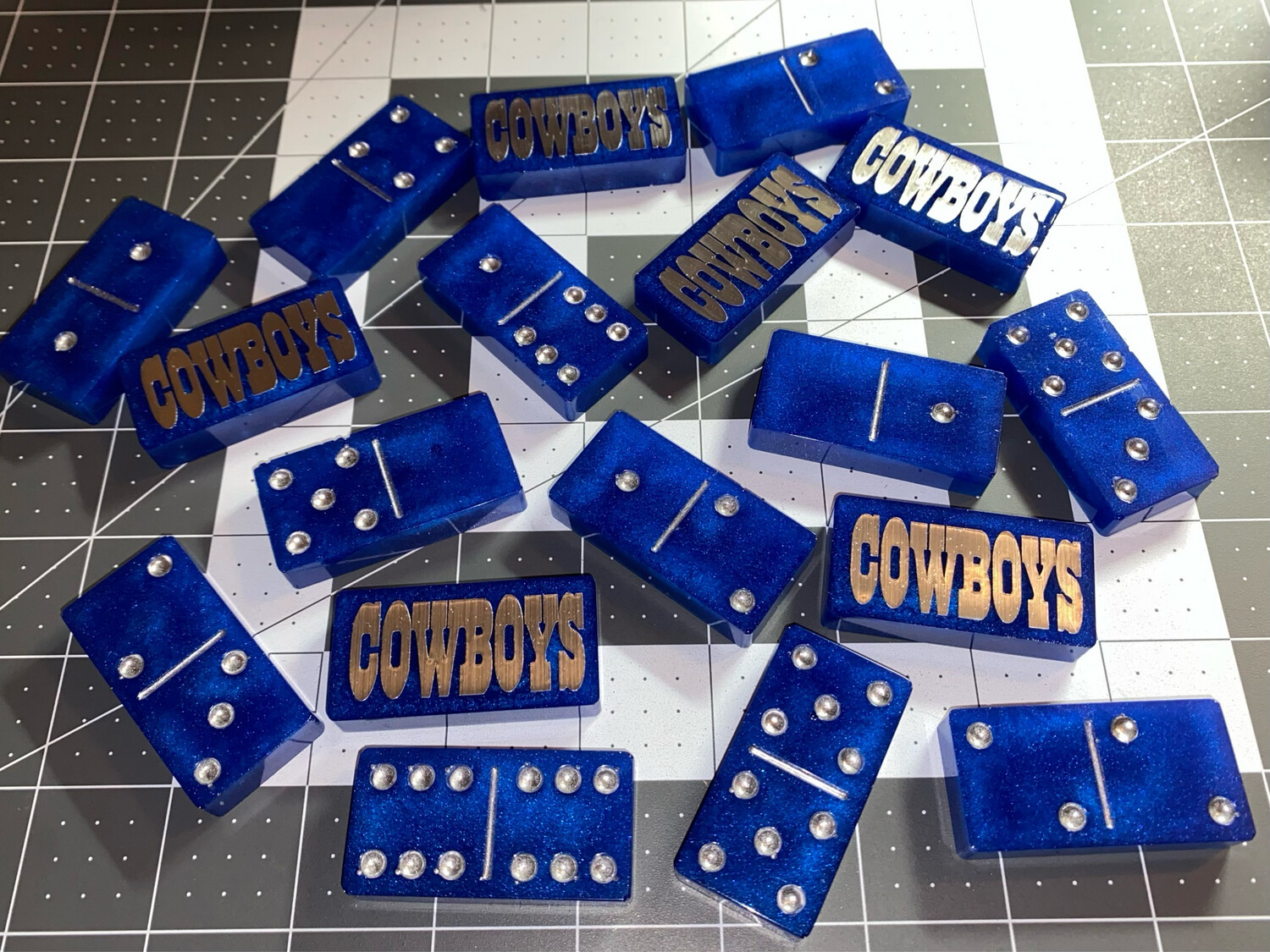 Custom Resin Dominoes