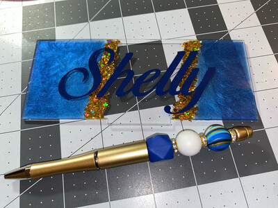 Name Plate And Pen Set