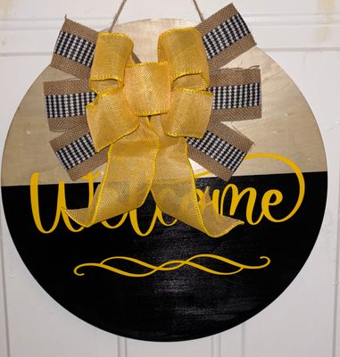 Custom Wood Door Hanger