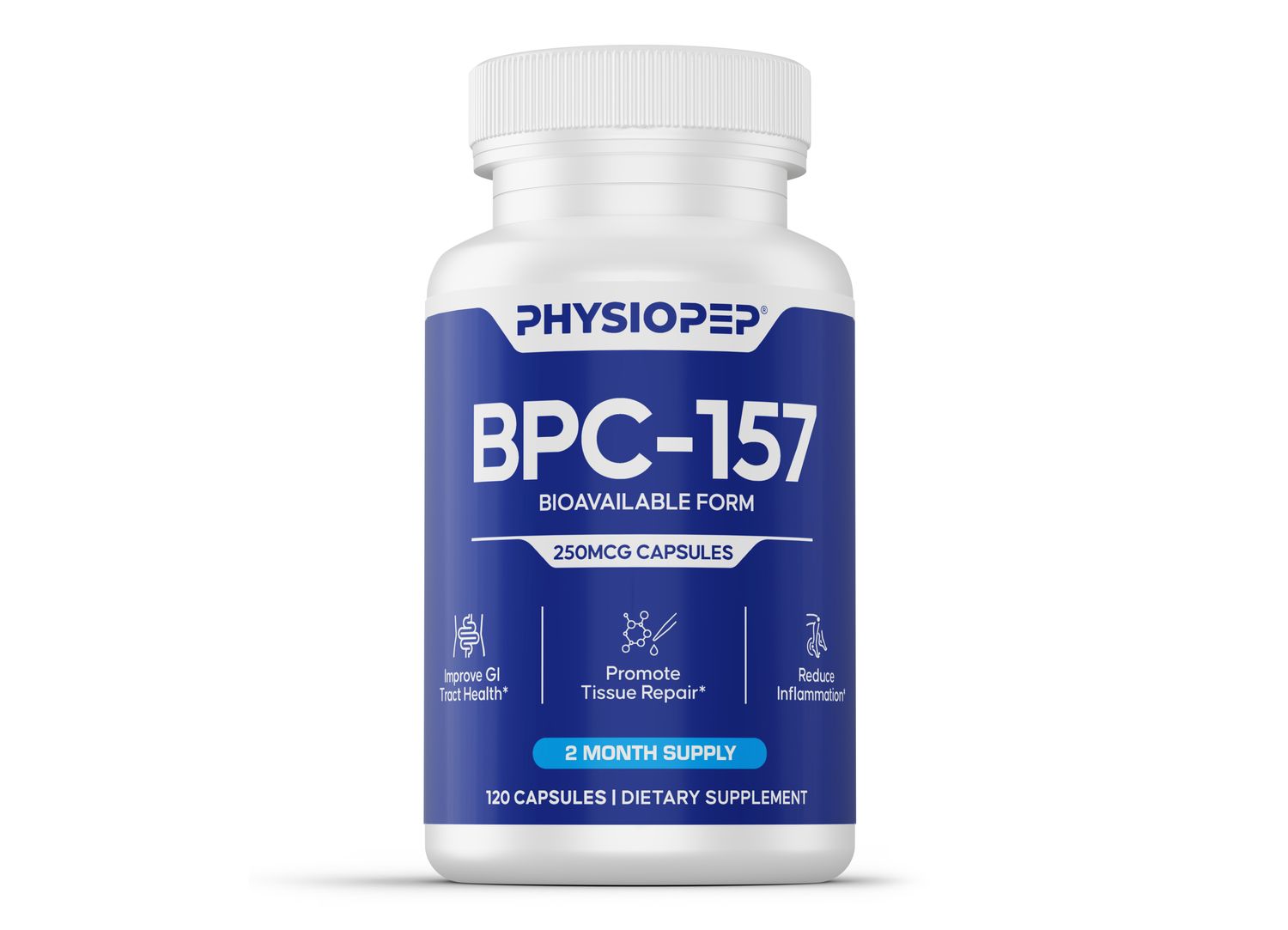 BPC-157 | Bioavailable Form | 120 Capsules