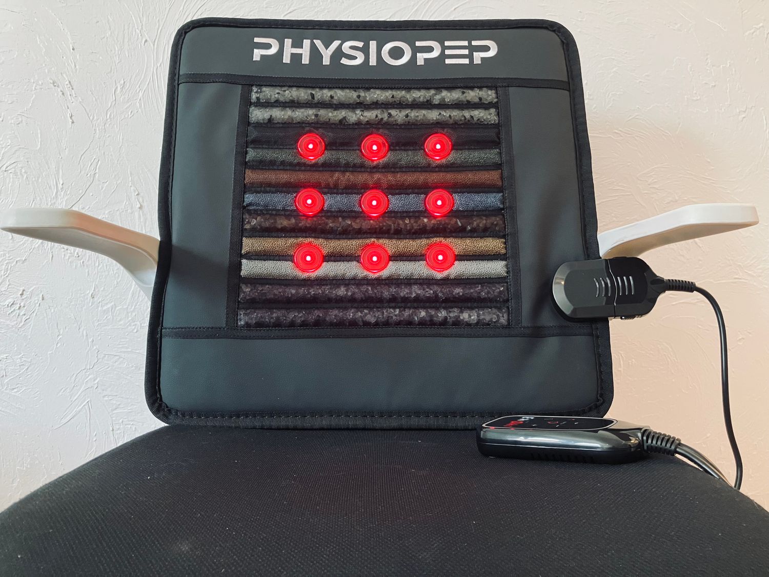 Small Midnight Rainbow Mat | PEMF, Infrared Heat &amp; Red Lights | 20" x 20"