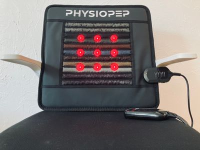 Small Midnight Rainbow Mat | PEMF, Infrared Heat &amp; Red Lights | 20" x 20"