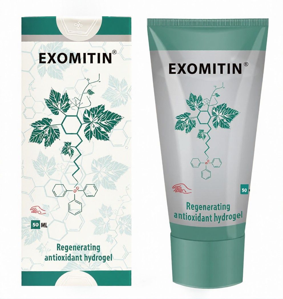 Exomitin Skin Cream 50ml - Skulachev SkQ1 Ions