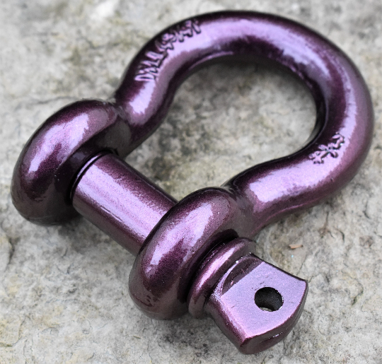 Screw Pin Anchor Shackle 3/4 Inch, Custom Powder Coated