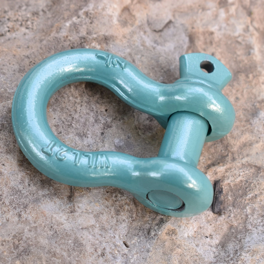 Screw Pin Anchor Shackle 1/2 Inch, Custom Powder Coated
