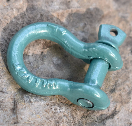 Screw Pin Anchor Shackle 1/4 Inch, Custom Powder Coated