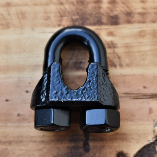 Wire Rope Clip 1/4 Inch, Custom Powder Coated