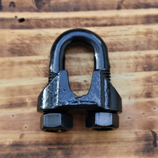 Wire Rope Clip 1/2 Inch, Custom Powder Coated