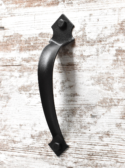 Ornamental Pull For Gate 6 1/2 Inch, Custom Powder Coated