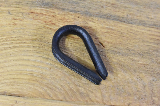 Wire Rope Thimble 1/4 Inch, Custom Powder Coated