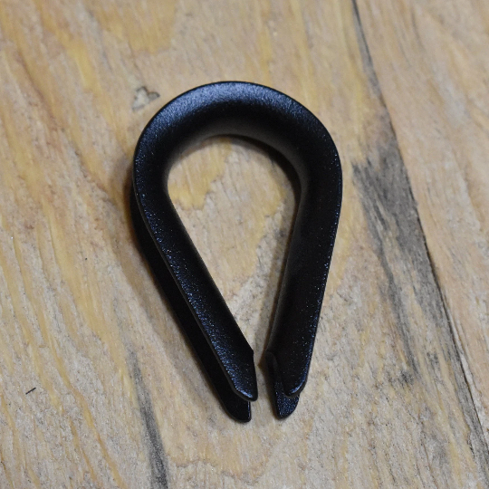 Wire Rope Thimble 3/8 Inch, Custom Powder Coated