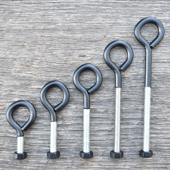 Eye Bolt With Nut 5/16 Inch, Custom Powder Coated