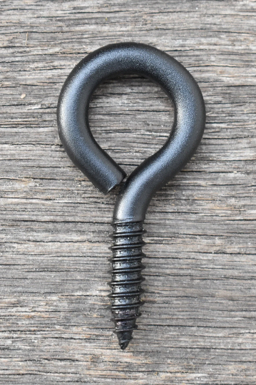 Lag Screw Eye 19/64 Inch, Custom Powder Coated
