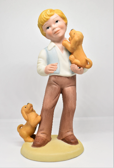 Vintage 1981 AVON Porcelain Figurine Best Friends