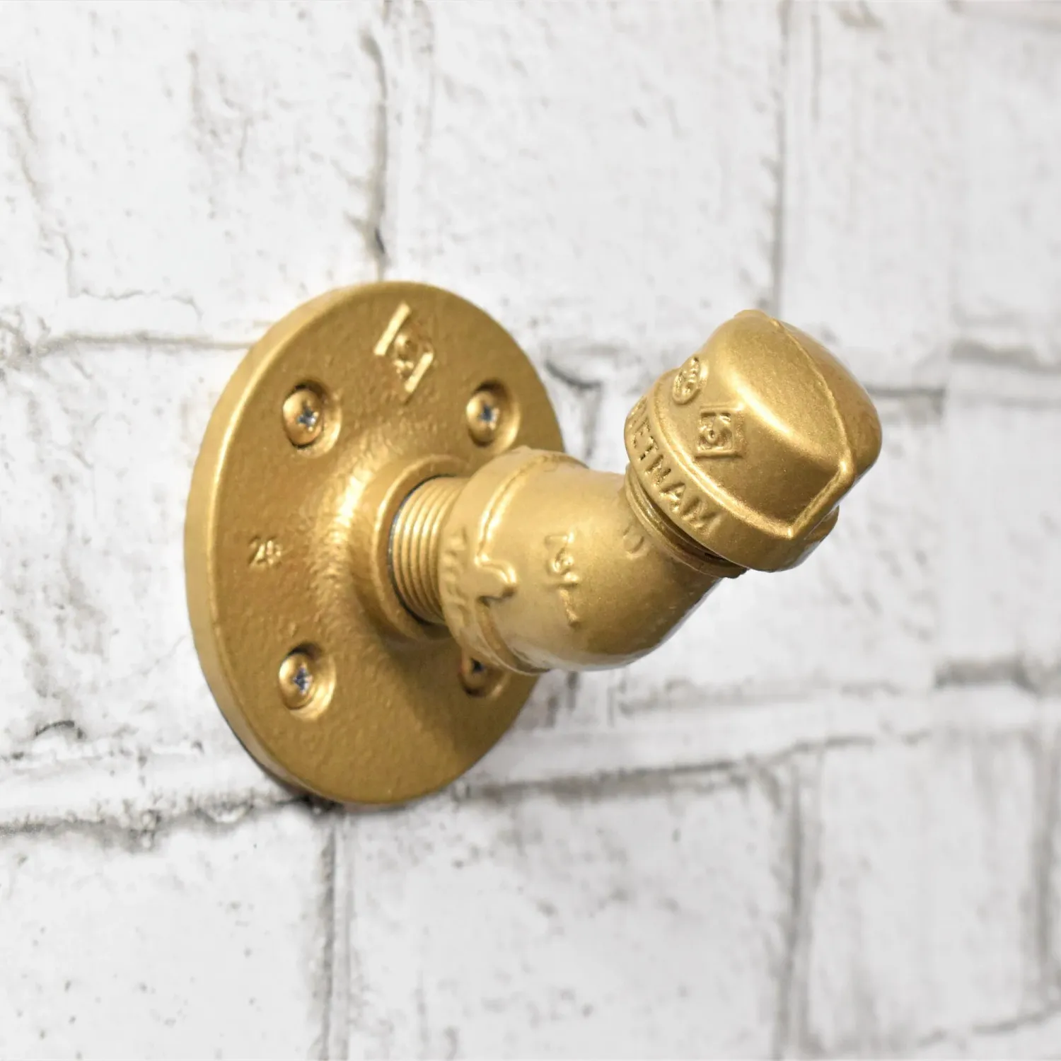 Industrial Style Wall Hook, Custom Powder Coated