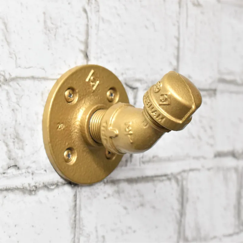 Industrial Style Wall Hook, Custom Powder Coated