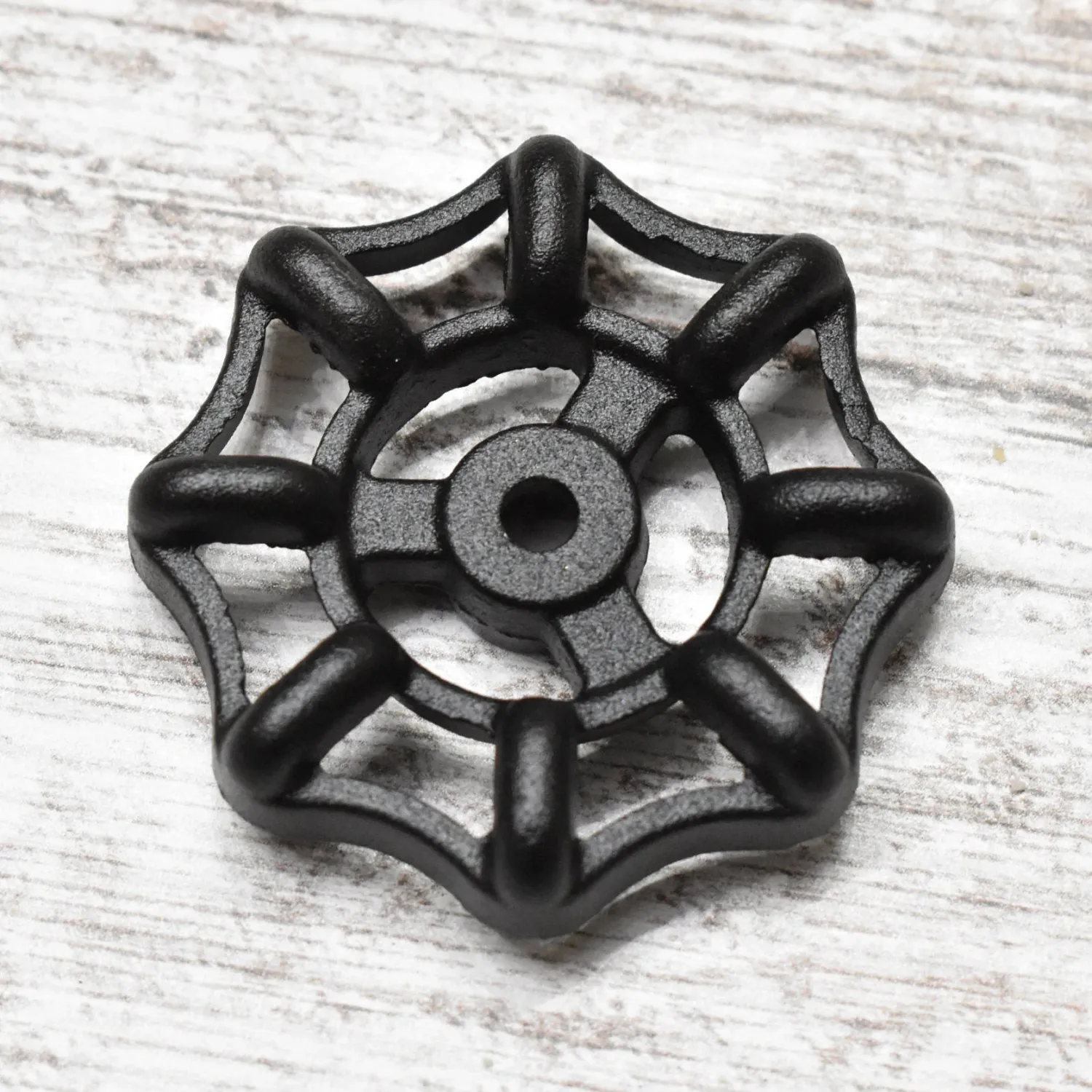 Valve Hand wheel 2-1/8&quot; Round, 16 Spline Fit, 1/2&quot; &amp; 3/4&quot; Valves, Custom Powder Coated Finish