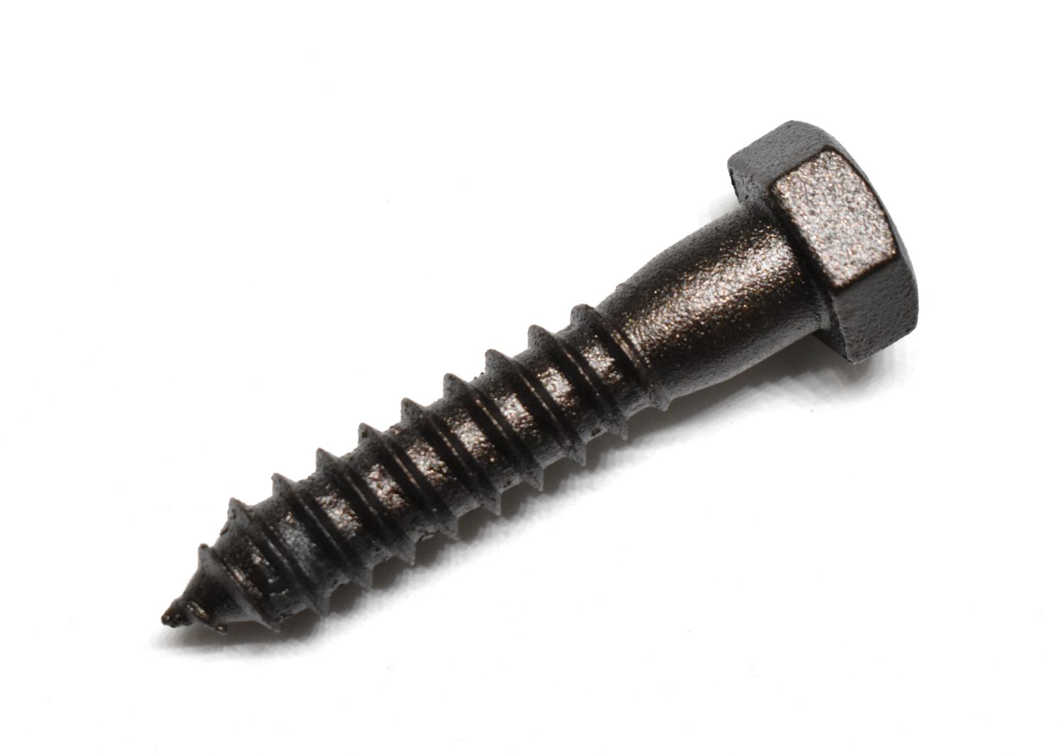 Galvanized Hex Head Lag Screw 1/2 Inch, Custom Powder Coated