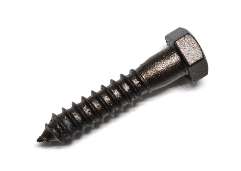 Galvanized Hex Head Lag Screw 1/2 Inch, Custom Powder Coated
