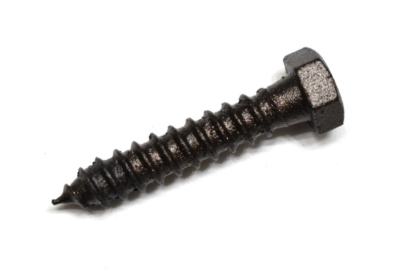 Galvanized Hex Head Lag Screw 3/8 Inch, Custom Powder Coated
