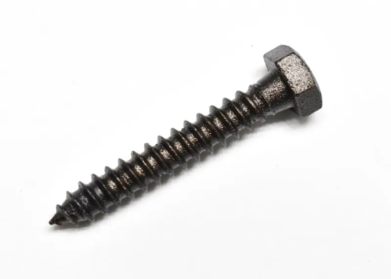 Galvanized Hex Head Lag Screw 5/16 Inch, Custom Powder Coated