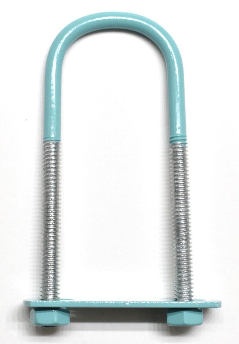 U-Bolt 1/4&quot; x 1-3/8&quot; x 4&quot;, Custom Powder Coated