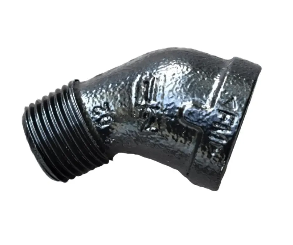 Pipe Street Elbow 45 Degree 1/2 Inch, Custom Powder Coated