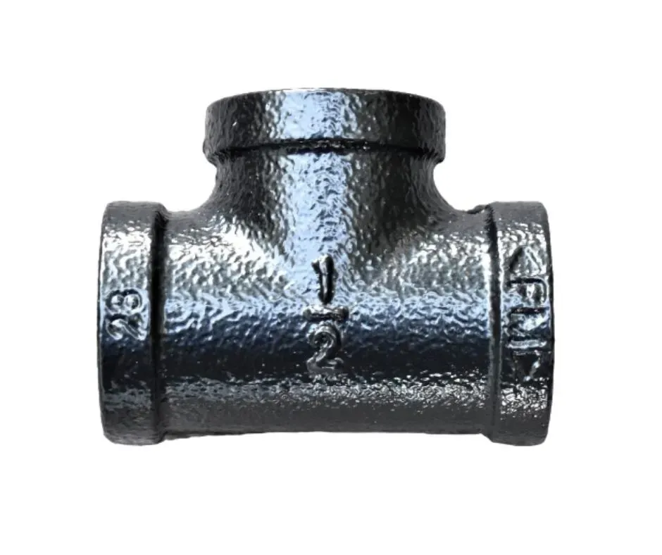 Pipe Tee 1/2 Inch, Custom Powder Coated