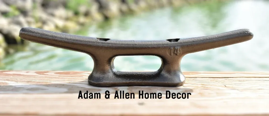 Boat Dock Cleat 14 Inch, Custom Powder Coated