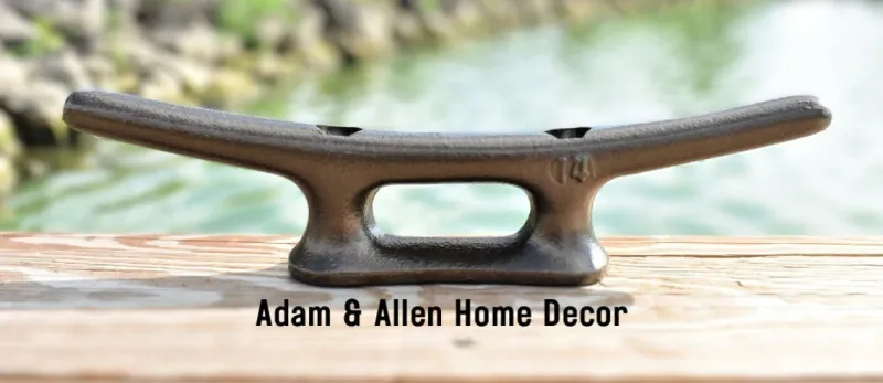 Boat Dock Cleat 14 Inch, Custom Powder Coated