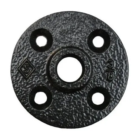 Pipe Floor Flange 3/8 Inch Pipe Fitting, Custom Powder Coated