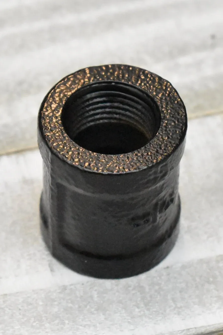 Pipe Coupling 3/8 Inch, Custom Powder Coated